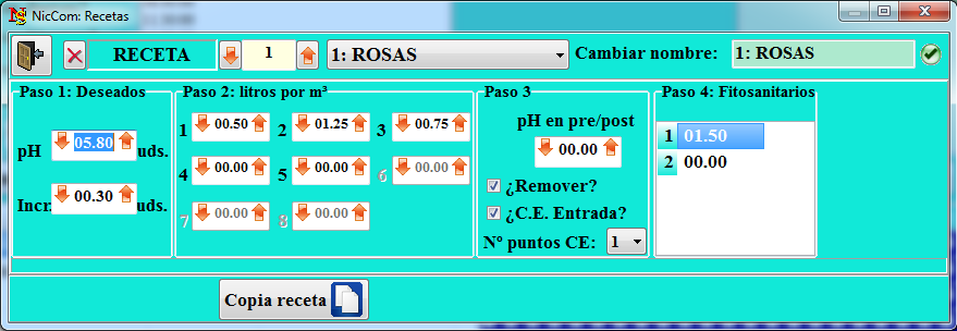 Receta AC